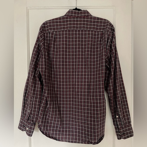 Jcrew men’s plaid button down. Size medium. - Picture 3 of 3